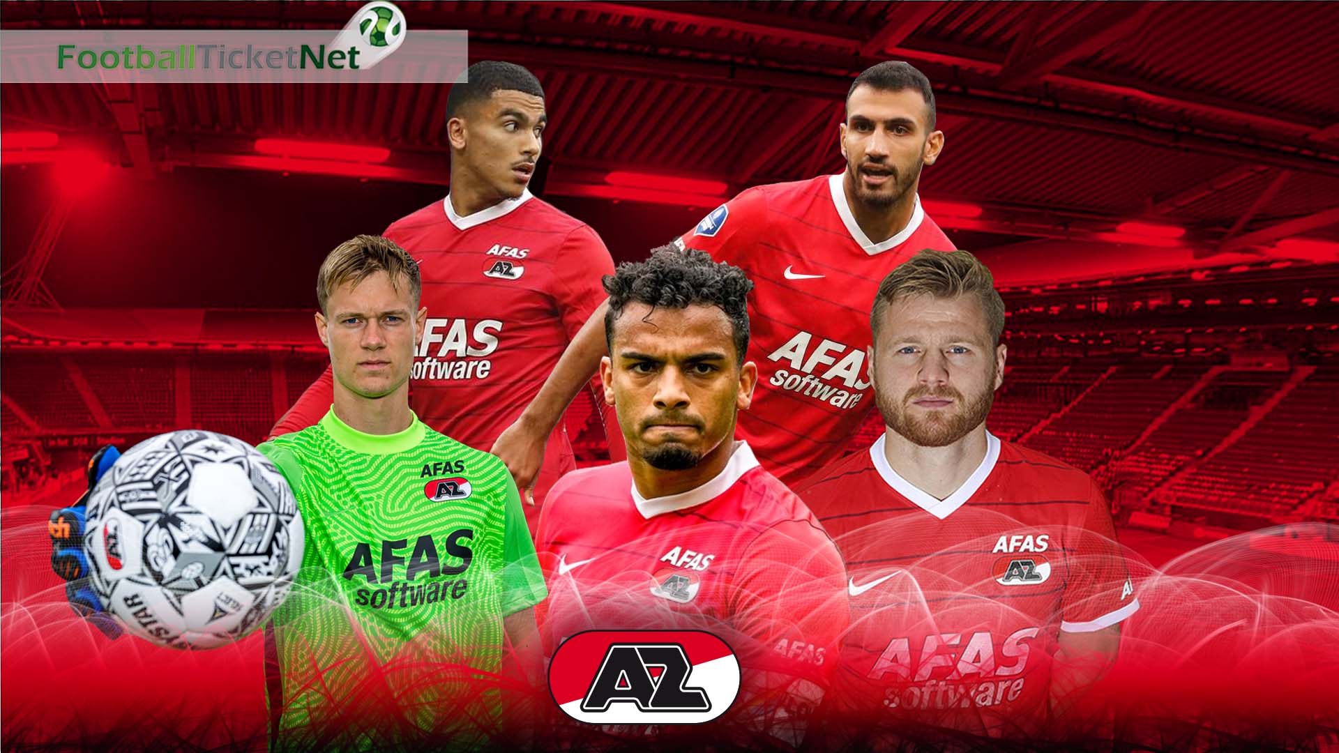 Buy AZ Alkmaar Football Tickets 2019/20 | Football Ticket Net